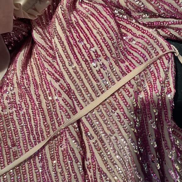 Needle and Thread pink ombré sequence dress - Picture 9 of 11